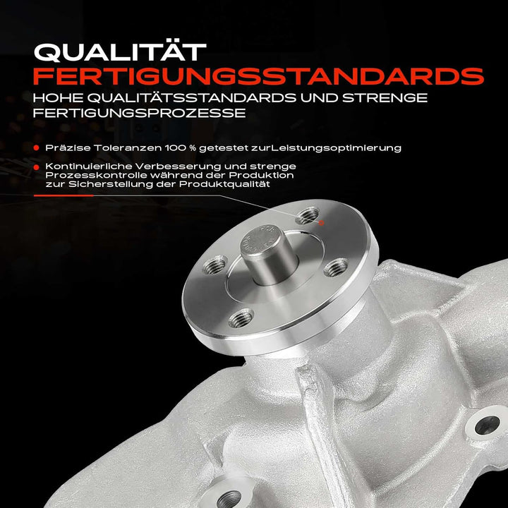 Frankberg Wasserpumpe Kompatibel mit Cherokee XJ 2.5L 1991-2000 Wrangler II TJ 2.5L 4.0L 1997-2002 G