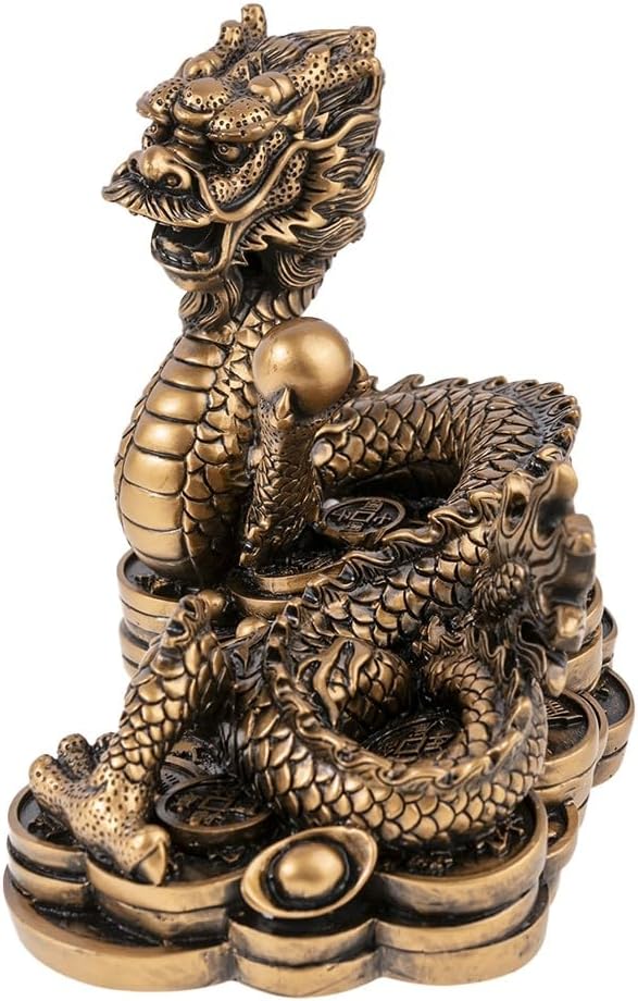 lachineuse Dekorative Objekte, Harz, Gold, 22x12x15cm 22x12x15cm Gold, 22x12x15cm Gold