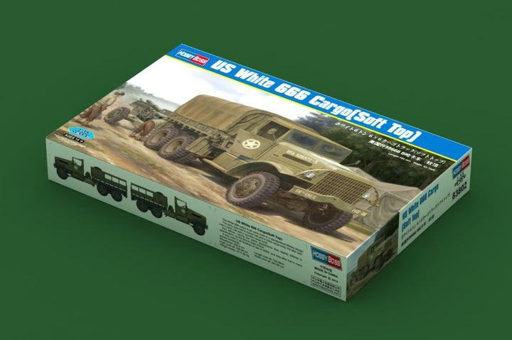 Hobby Boss 83802 Modellbausatz US White 666 Cargo (Soft Top)