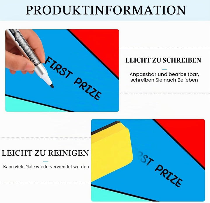 Glücksrad Zum Drehen, 30cm Glücksrad Zum Selbstgestalten, Drehrad, Gluecksrad Gluecksrad mit Trocken