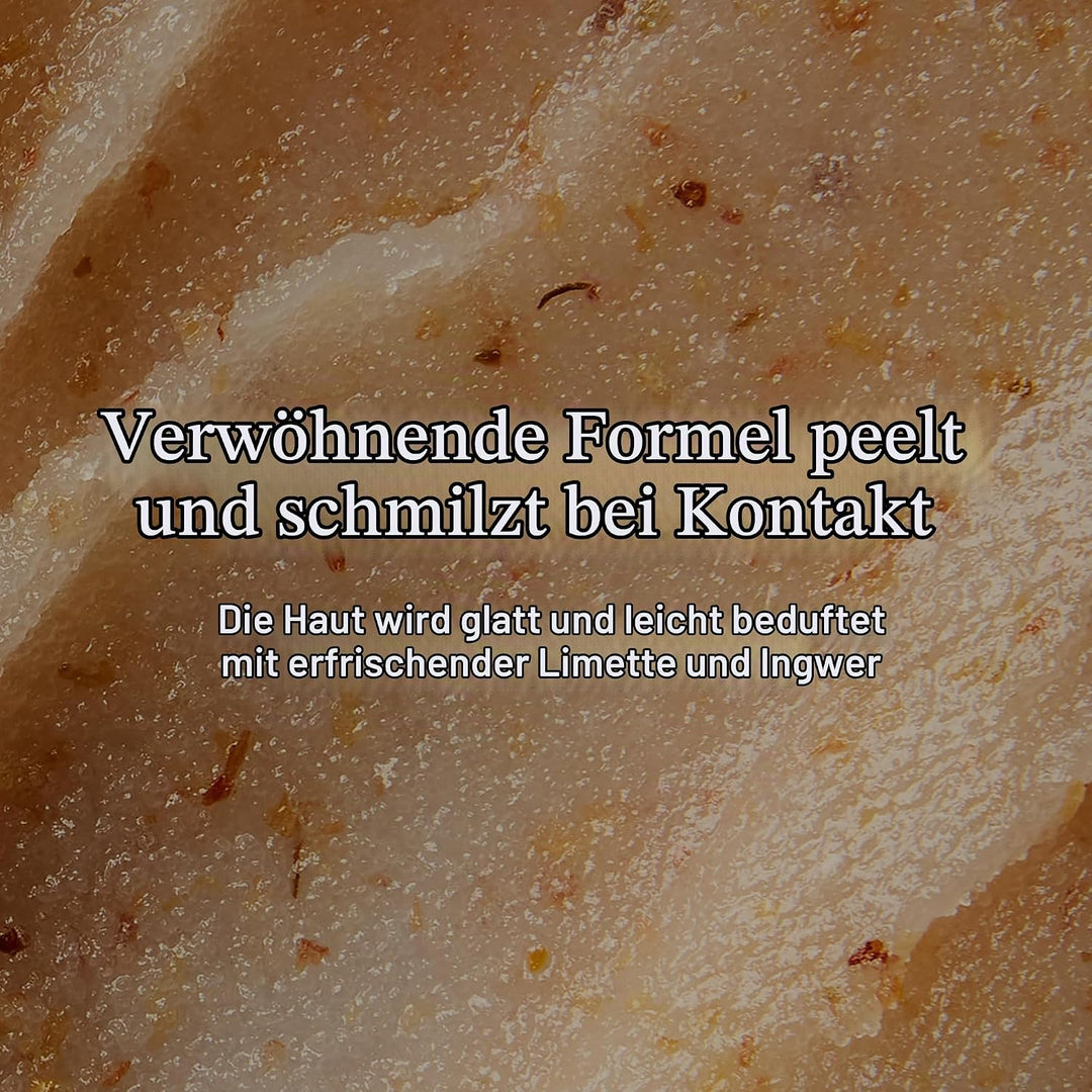 Elemis Limetten und Ingwer Salt Glow, belebendes Körperpeeling, 1er Pack (1 x 490 g) 490 g (1er Pack