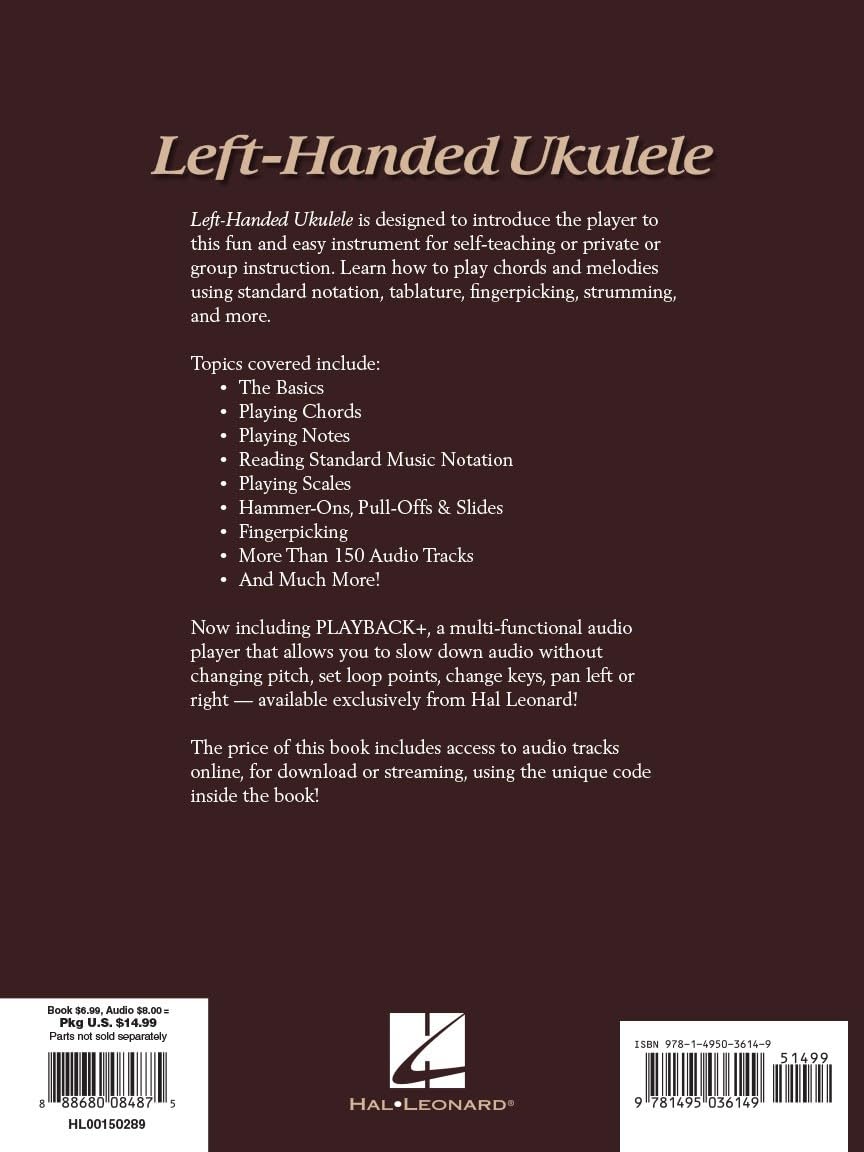 Left-Handed Ukulele: The Complete Method, Taschenbuch