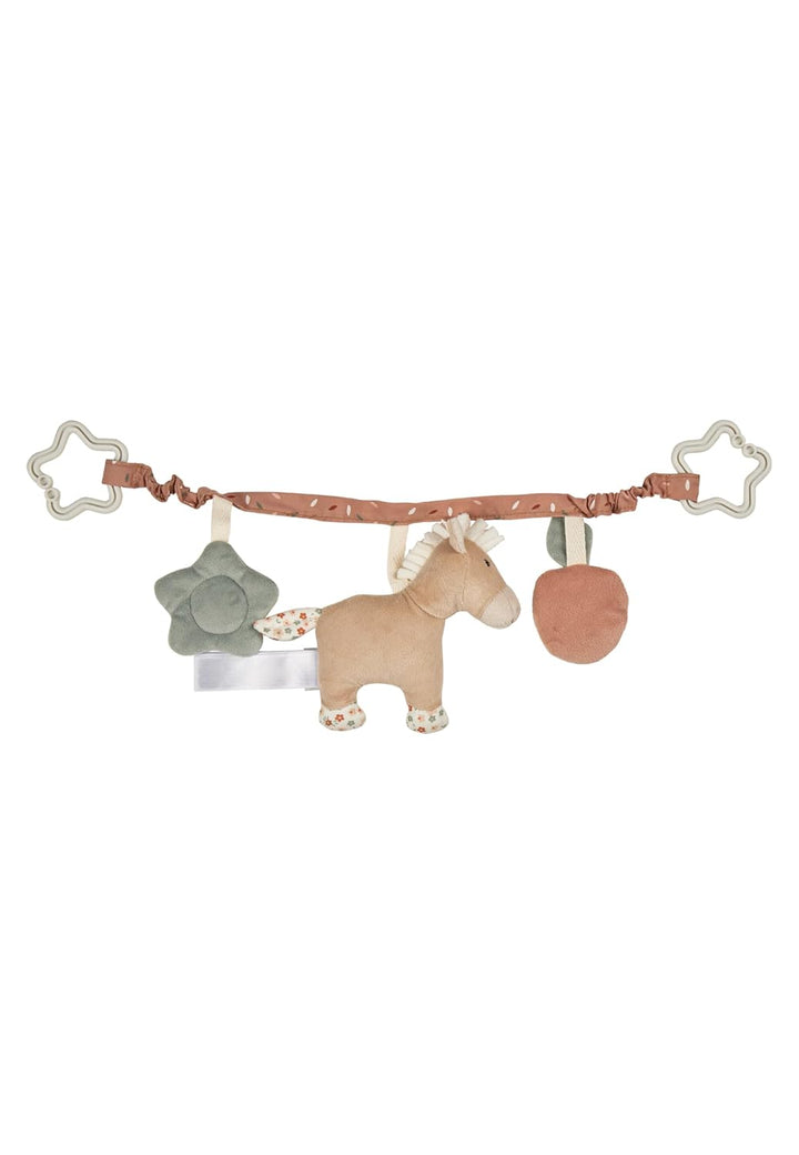 Sterntaler Kinderwagenkette Pferd Sunny - Baby Spielzeug mit Knisterpapier und Rassel - Kinderwagen