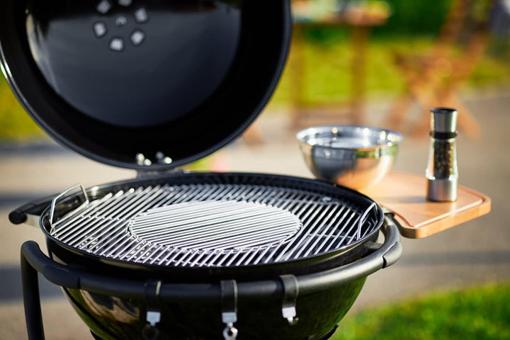 RÖSLE VARIO+ Grillrost, Hochwertiger Grillrost aus Edelstahl für VARIO-Einsätze, für Holzkohle Kugel
