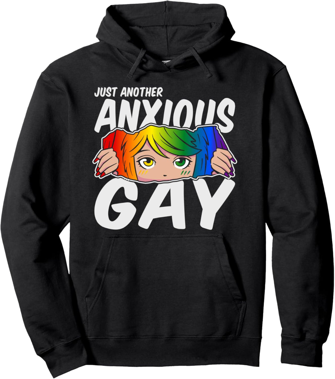 Nur Eine Weitere Ängstliche Schwule Person Pullover Hoodie