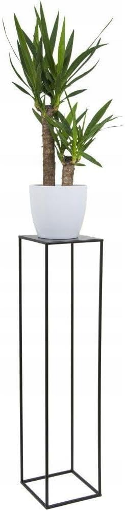 HowHomely Blumenständer Metall 100cm - Pflanzenständer Hoch Blumenregal - Blumenständer - Blumentopf