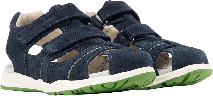 Viking Jungen Oscar Ii Sandal, Navy Green