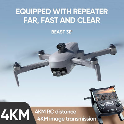 X-Verse ZLL SG906 MAX2 Drohne mit Kamera 4K EIS, 4km RC, 3 Achsen Gimbal, Hindernisvermeidung in 4 R