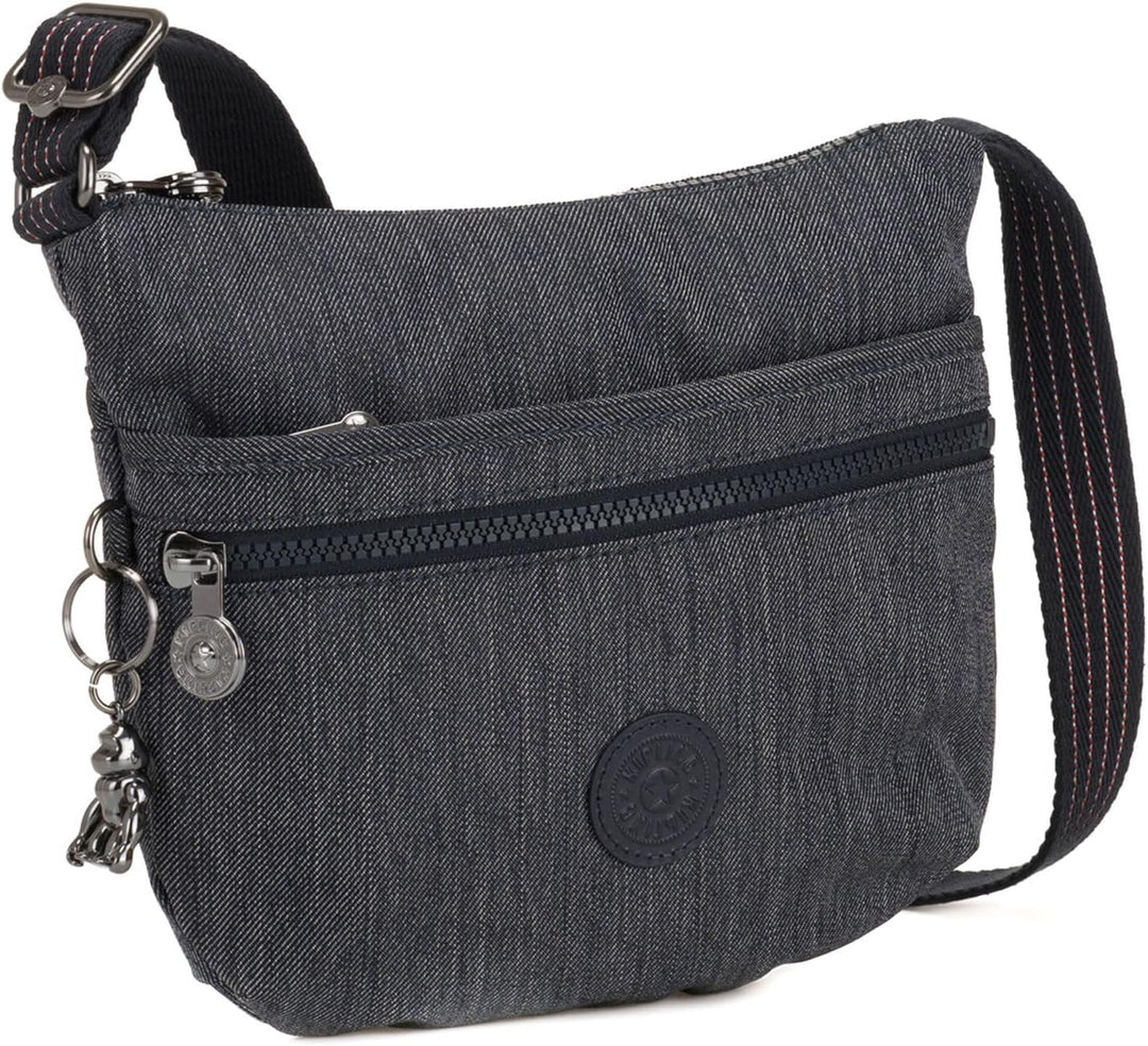 Kipling Damen Arto Tasche, Blau (Active Denim), 25x21x3 centimeters (B x H T) EU, Blau (Active Denim