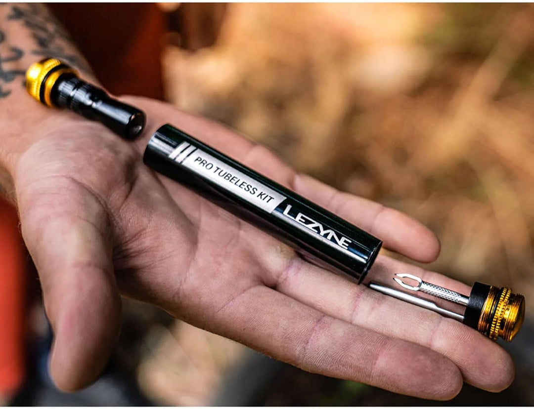 Lezyne Unisex – Erwachsene Pro Tubeless Kit Loaded schwarz