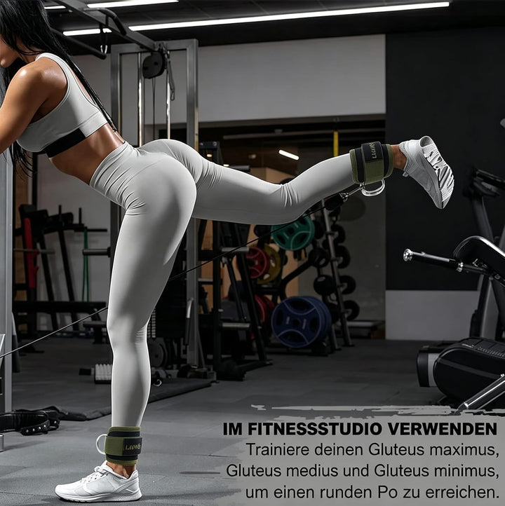Langhantel Polster Set - Hip Thrust Pad Polster für Langhantelstange - Hantel Nackenpolster, Polster