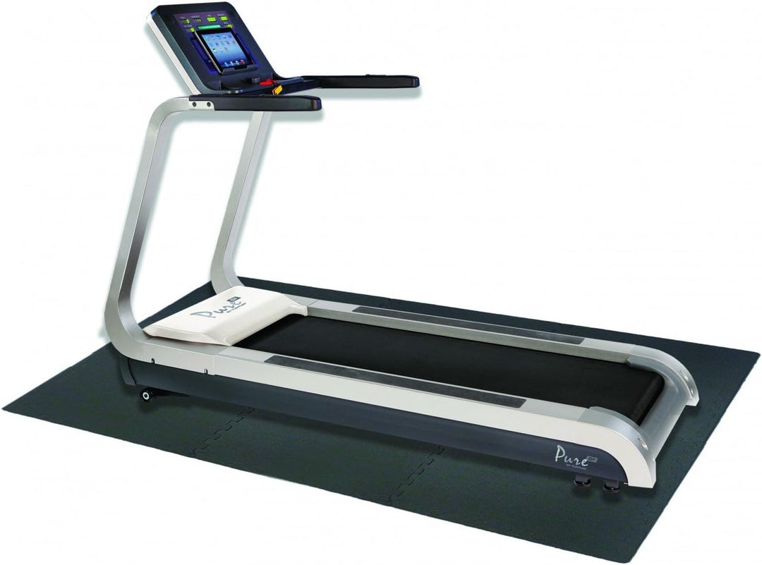 Schutzmatten Set zusammensteckbare Matten Homefitness Cardio Training anthrazit