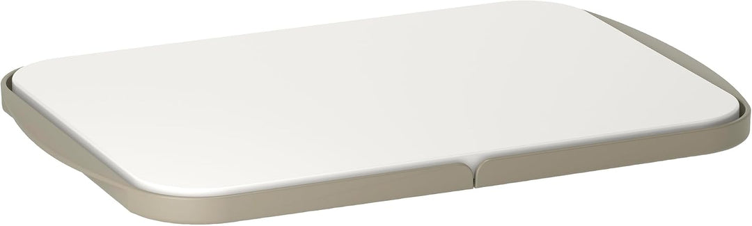 Rosti Separa Schneidebrett mit Schalen 39,5 x 26,8 x 2 cm Humus Humus 39.5L x 26.8B cm, Humus 39.5L
