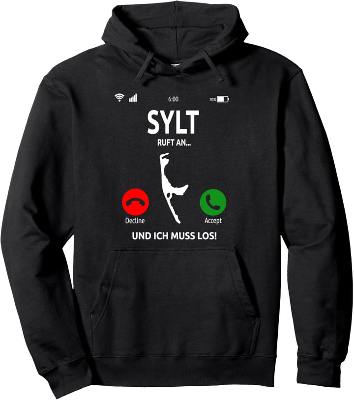 Sylt Ruft An Design Sylter Insel Urlaub Nordsee Pullover Hoodie
