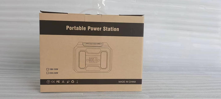 Powkey Tragbare Powerstation 99Wh/27000mAh Tragbares Powerbank 100W Solargenerator mit 230V AC/QC 3.