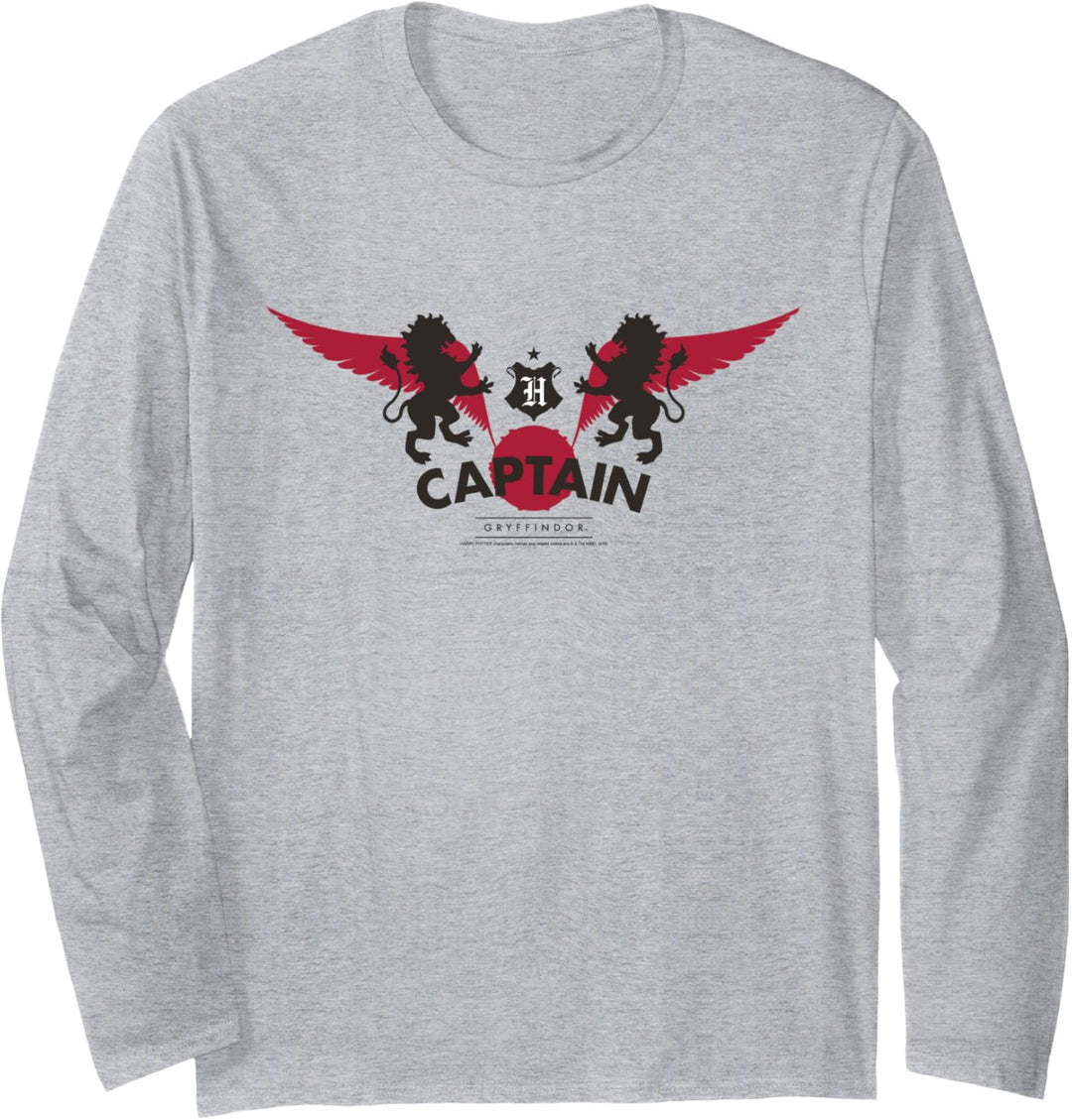 Harry Potter Gryffindor Captain Langarmshirt