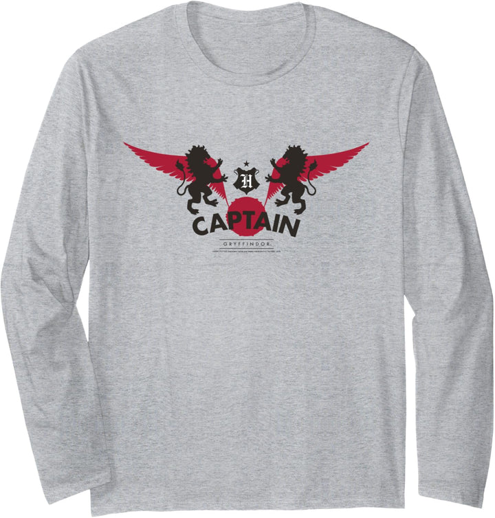 Harry Potter Gryffindor Captain Langarmshirt