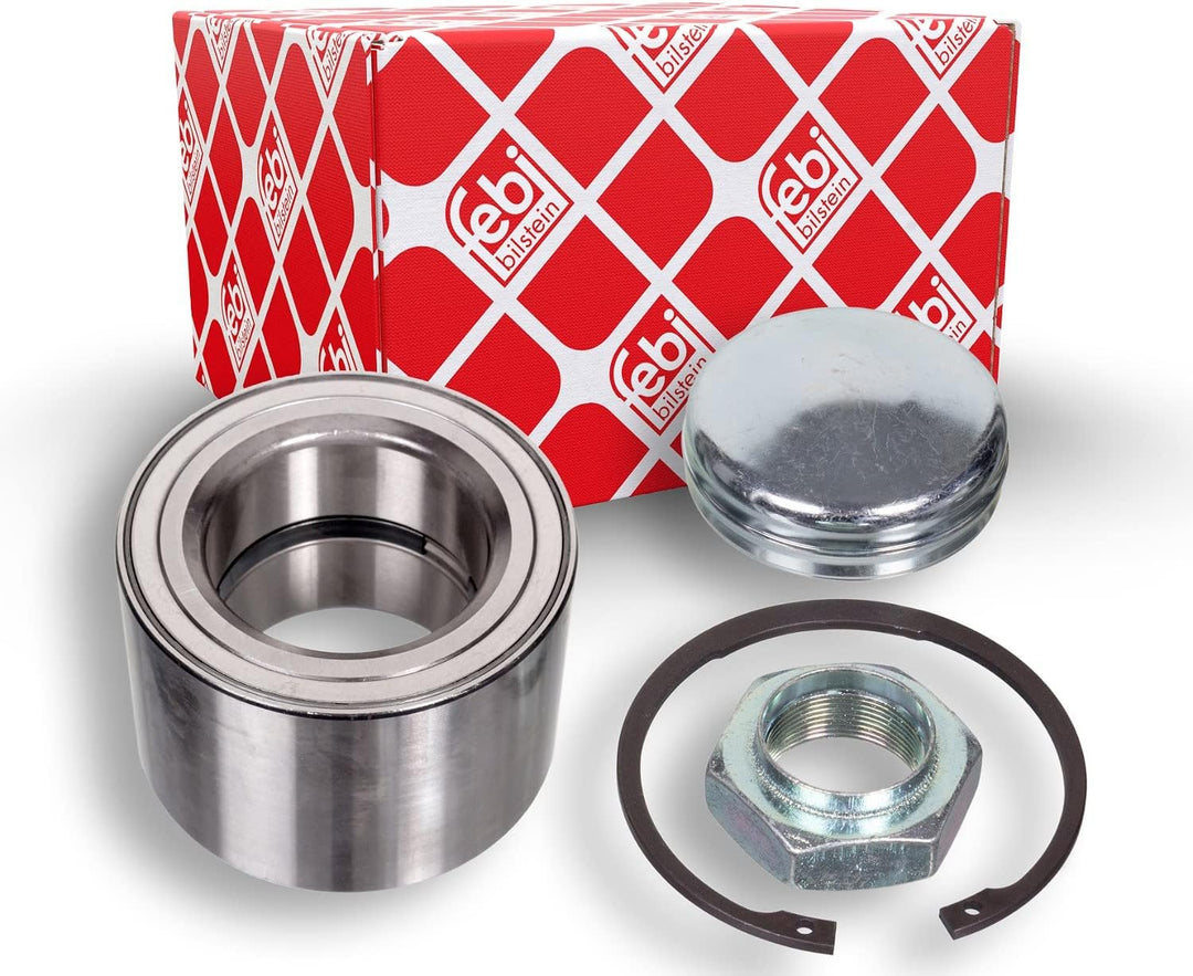 febi bilstein 24521 Radlagersatz mit Achsmutter und Sicherungsring , 1 Stück