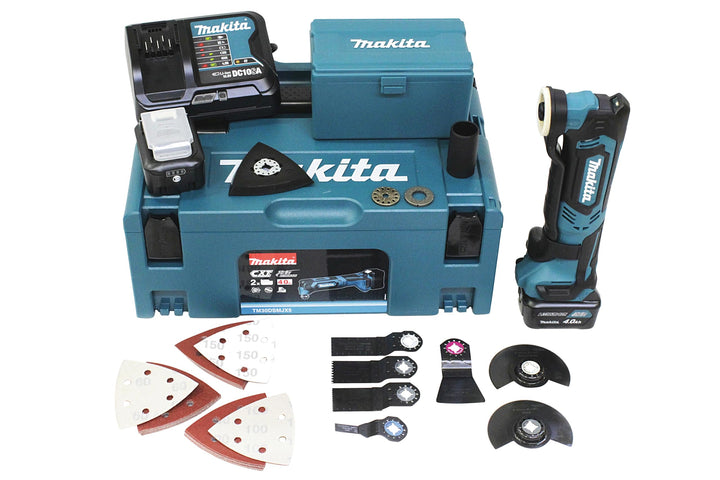 Makita TM30DSMJX5 Akku-Multifunktionswerkzeug 10,8 V / 4,0Ah, 2 Akkus, Ladegerät, MAKPAC inklusiv 41