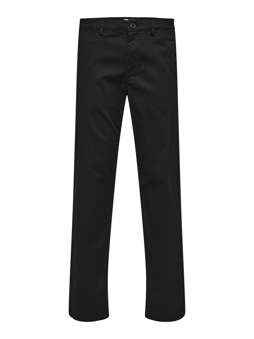SELECTED HOMME Male Chino 196 Straight Flex 28W / 32L Schwarz, 28W / 32L Schwarz