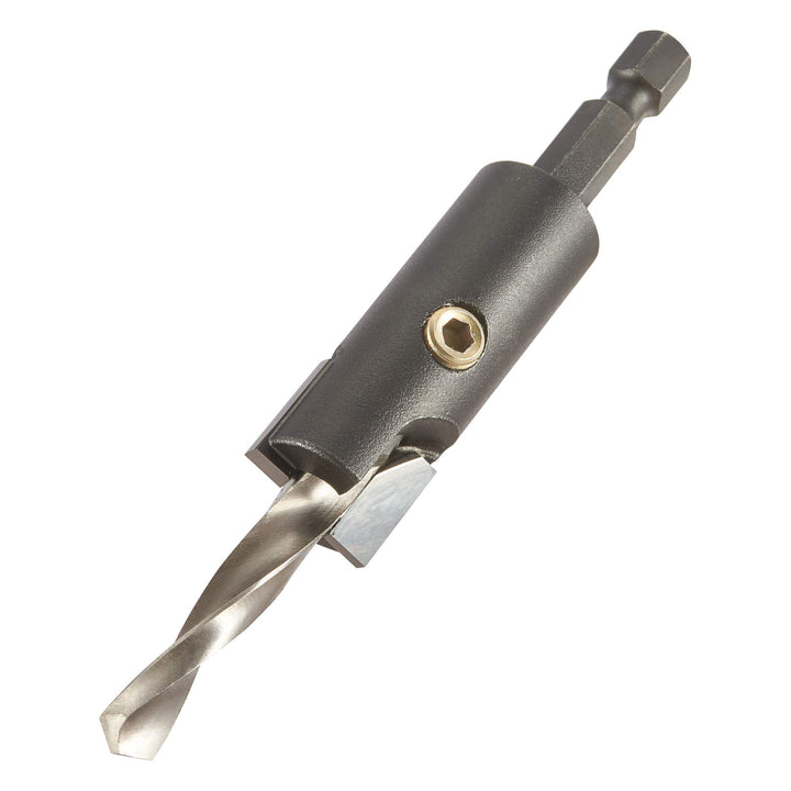 Trend Snappy 16 mm TCT-Senker, 6,35 mm HSS-Bohrer, Schnellwechsel | Bohrt Senkbohrungen in abrasiven