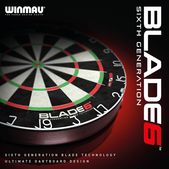 Winmau Blade 5 and Blade 6 Bristle Dartboards - Triple Core Blade 6 Available Blade 6 Bristle Dartsc