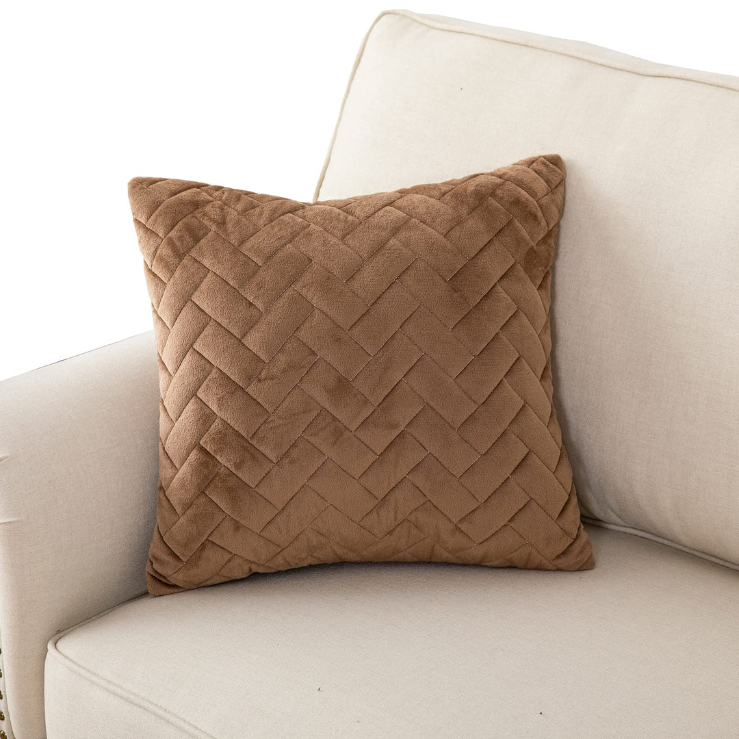Eismodra Dekokissen,Sofabezug 3 Sitzer,Anti-Rutsch-Couch Überzug für L Form Sofaschoner Chaiselongue