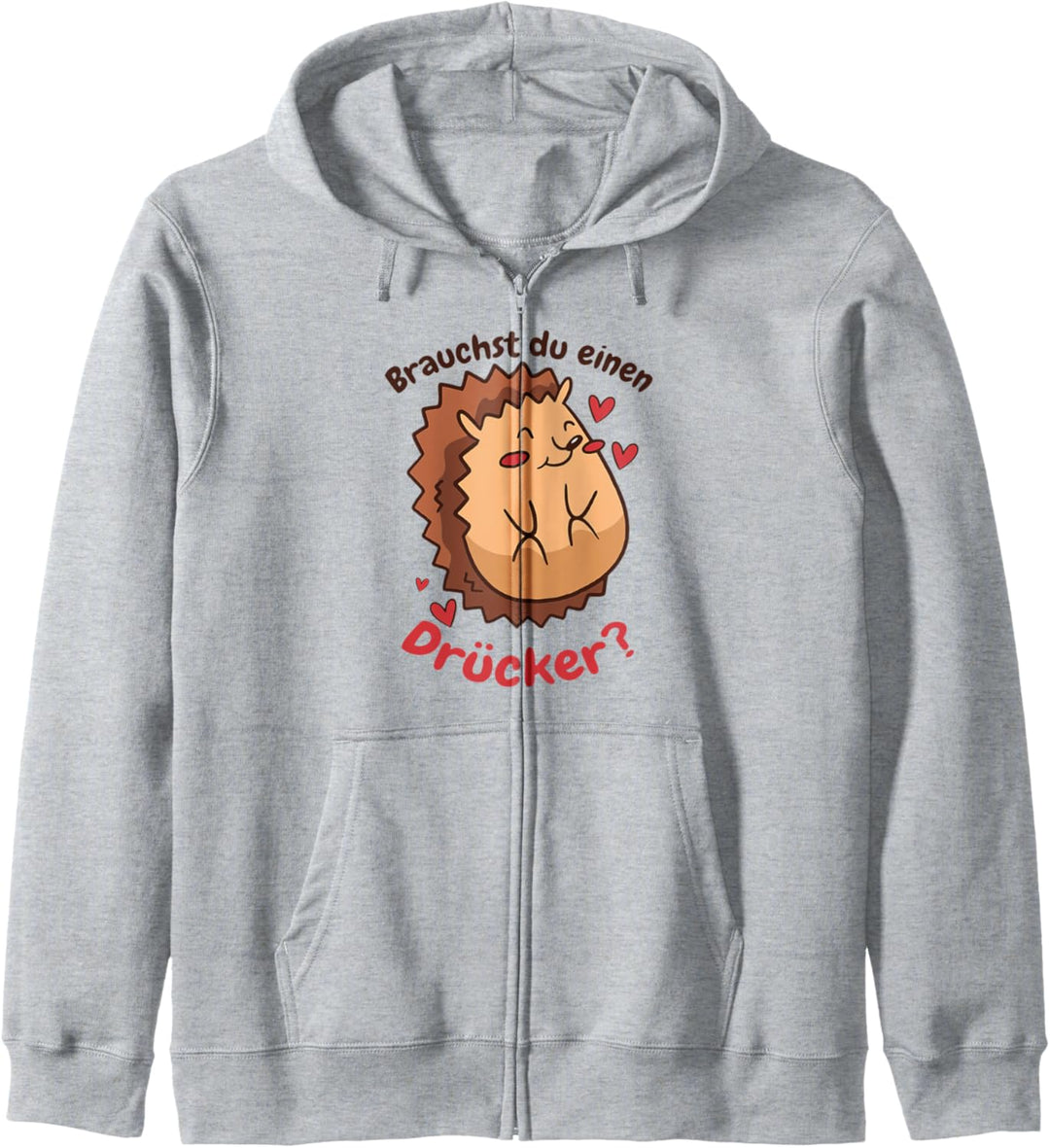 Brauchst du einen Drücker Süsser Spruch Baby Igel Kapuzenjacke