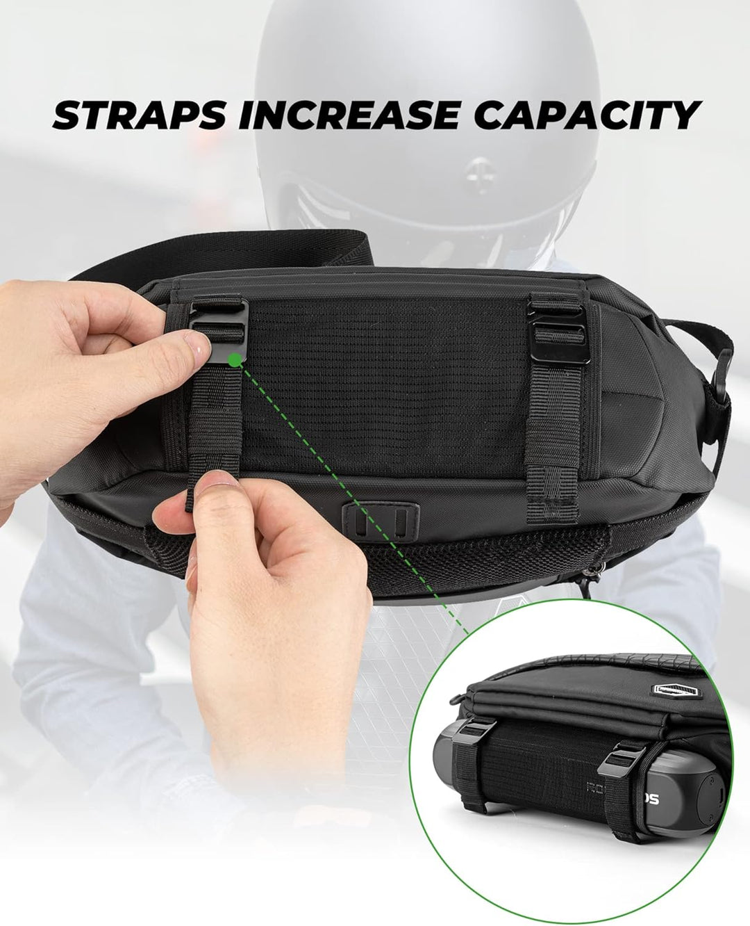 ROCKBROS Fahrrad Lenkertasche Vordertasche Motorrad Umhängetasche Multifunktional Tasche Herren/Dame