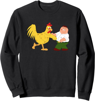 Family Guy Peter & Chicken Fighting Sweatshirt