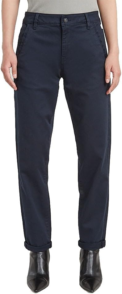 G-STAR Damen Kate Boyfriend Chino 23W / 30L Blau (Salute D25257-c105-c742), 23W / 30L Blau (Salute D