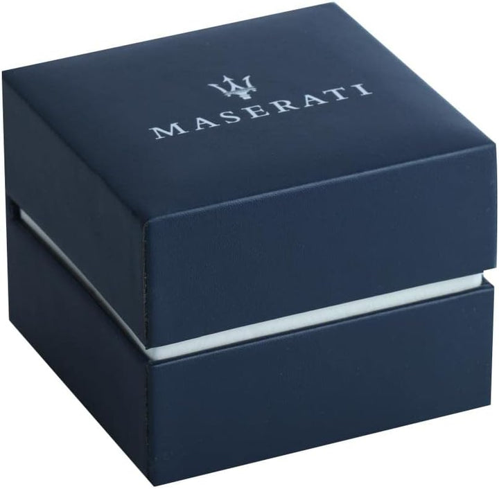 Maserati Jewels Herren Halskette aus Stahl, blau IP - JM222AVD02