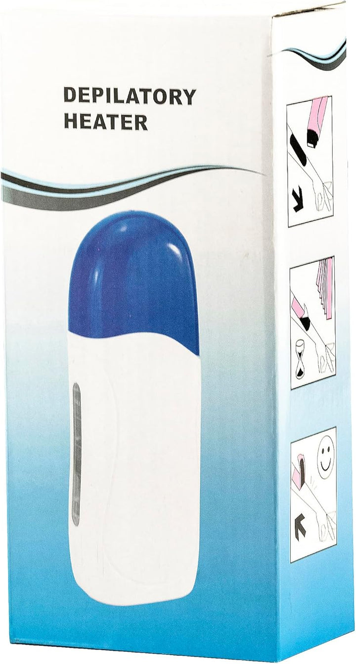 WACHSERWÄRMER FÜR ROLL-ON WACHS 40W – WEISS/BLAU – MARKE PROFICO Haarentfernung, Enthaarungsgerät, P