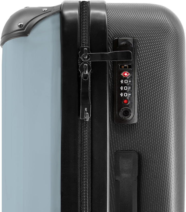 NoBoringSuitcases.com® Kinderkoffer Jungen, 67 cm - 72 L - Reisekoffer mit Rollen Gross - Hartschale
