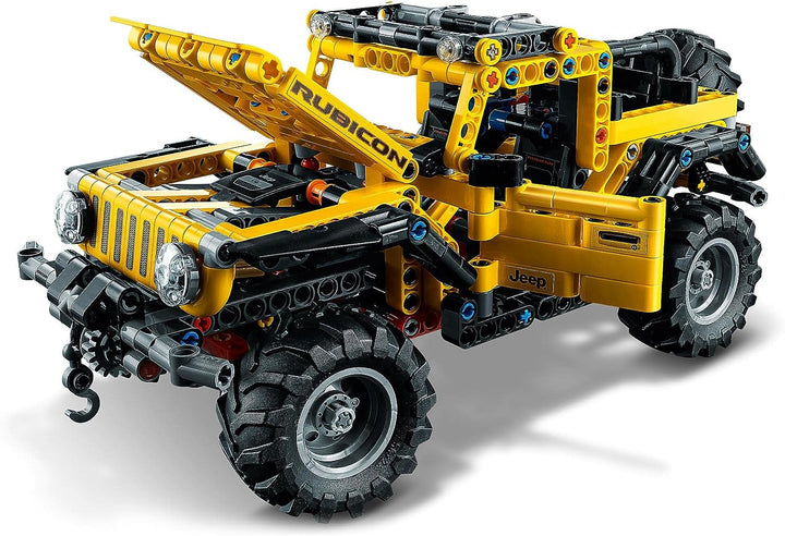 LEGO 42122 Technic Jeep Wrangler, 4x4-Spielzeugauto, Modellbausatz, Offroad-Geländewagen, Geschenkid