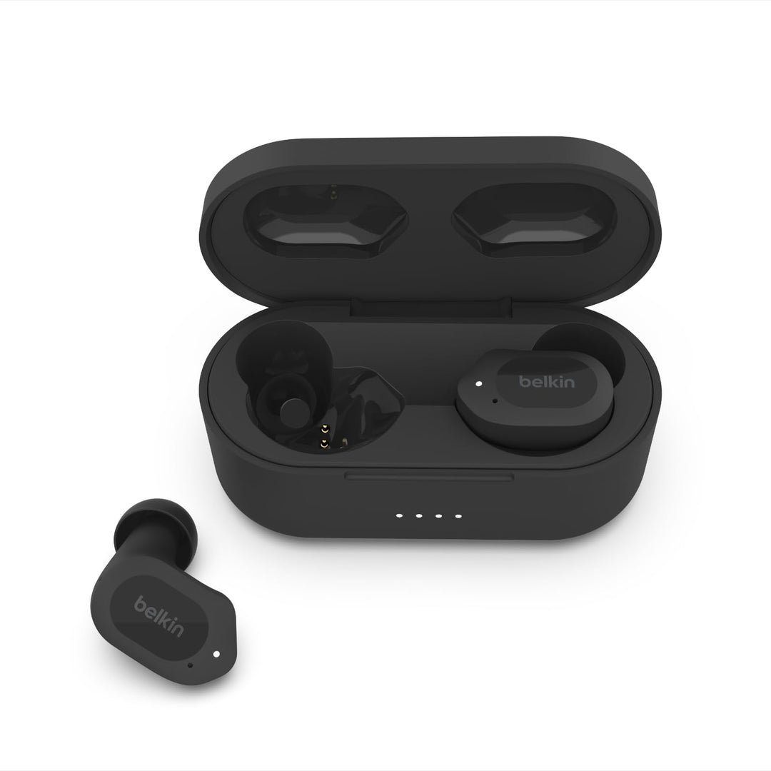 Belkin SOUNDFORM Play True Wireless In-Ear-Kopfhörer, Kopfhörer kabellos, 3 EQ-Voreinstellungen, sch