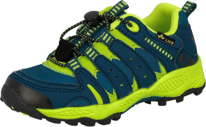 Lico Unisex Kinder Fremont Trekking Wanderhalbschuhe, Petrol Lemon, numeric_30,numeric_30,numeric_30