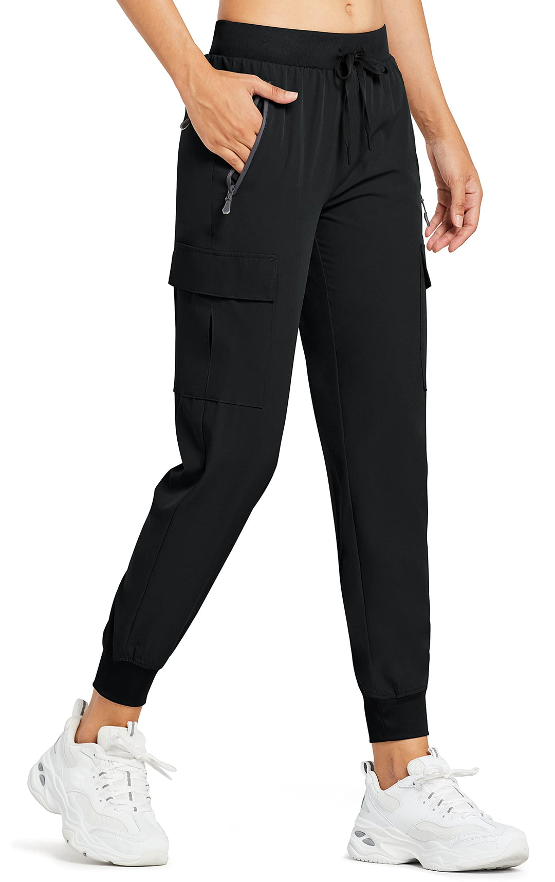 Cargohose Jogginghose Damen Wanderhose Leichte Schnelltrocknende Trekkinghose Outdoorhose Stretch Ar