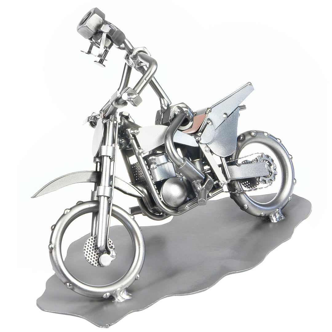 metalman24 Schraubenmännchen Motocross Race Motorrad I Handarbeit I Geschenkidee I Metallfigur I Met