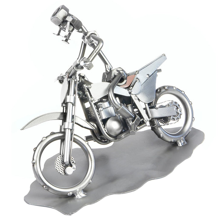 metalman24 Schraubenmännchen Motocross Race Motorrad I Handarbeit I Geschenkidee I Metallfigur I Met
