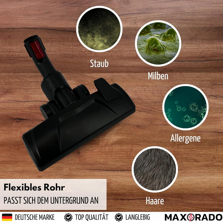 Kombidüse Flex kompatibel mit Dyson V7 V8 V10 V11 V15 GEN5 Staubsaugerdüse Ersatzteil Bodendüse Fuss