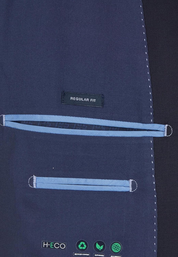Daniel Hechter - Modern Fit - Herren Baukasten Sakko 25 Blau (680), 25 Blau (680)
