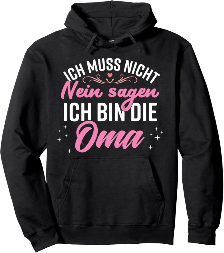 Oma Grossmutter Lustig Witzig Oma Pullover Hoodie