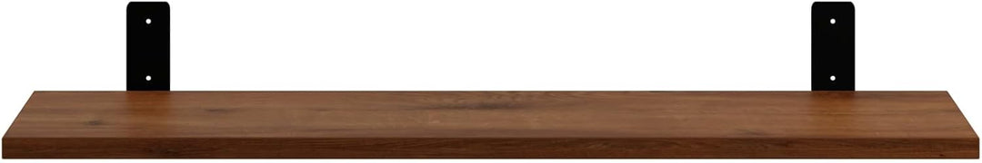 AKKE Hängeregal Wandregal Regalbrett - 60 cm Möbelplatte Metall - Regal - Loft Breto Antike Eiche 60