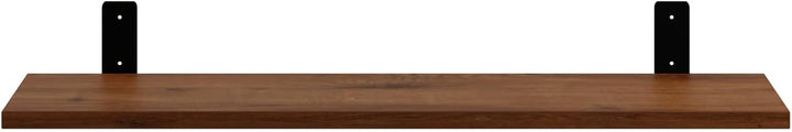 AKKE Hängeregal Wandregal Regalbrett - 60 cm Möbelplatte Metall - Regal - Loft Breto Antike Eiche 60