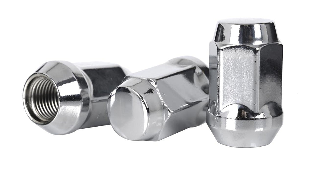 24 Radmuttern chrom 12x1,25mm Nuts Muttern mit 60° Konus - Schlüsselweite : 19mm~