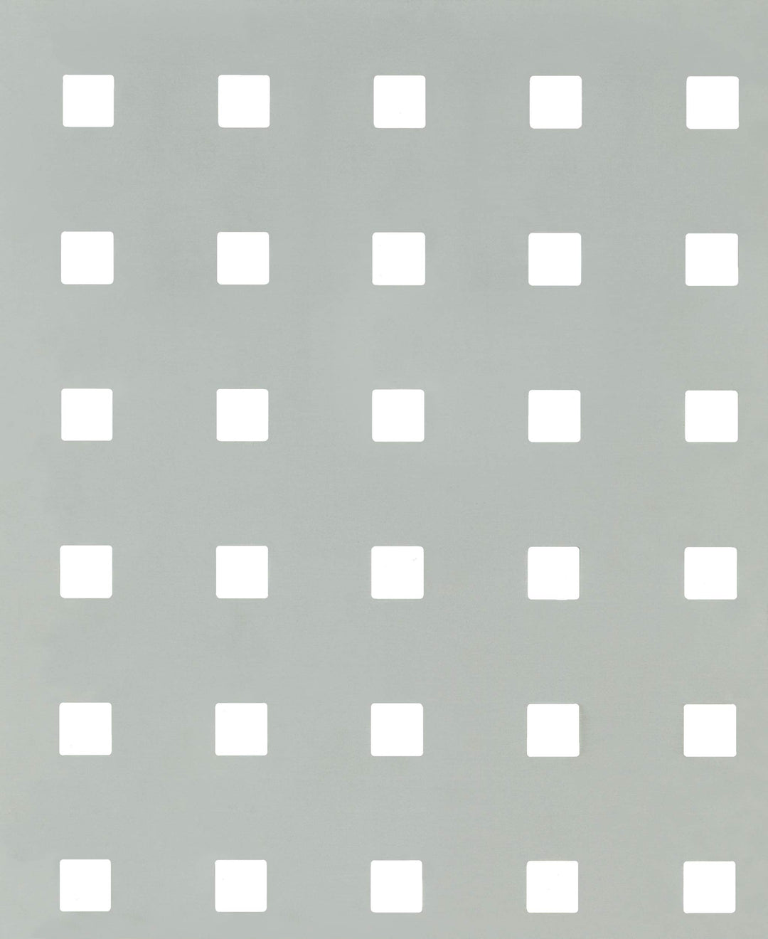 Alberts 467197 Lochblech | quadratische Lochung | Aluminium, silberfarbig eloxiert | 250 x 500 x 0,8