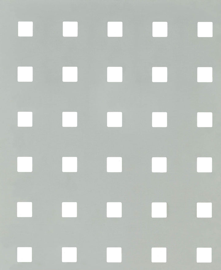 Alberts 467197 Lochblech | quadratische Lochung | Aluminium, silberfarbig eloxiert | 250 x 500 x 0,8