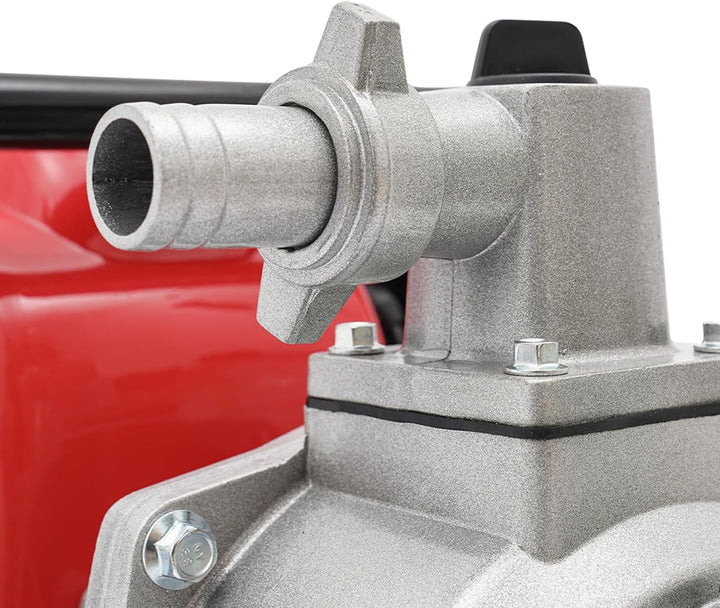 Benzin Wasserpumpe 4 Takt Motor Wasserpumpe 38CC 1.2KW Selbstansaugend Gartenpumpe Tragbarkeit Schmu