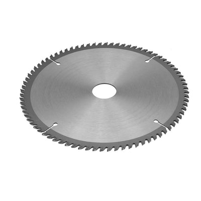 Kreissägeblatt-Set, 80 Zähne Sägeblatt 210 x 30 Kreissägeblatt 210 mm Durchmesser 30 mm mit 3 O-Ring